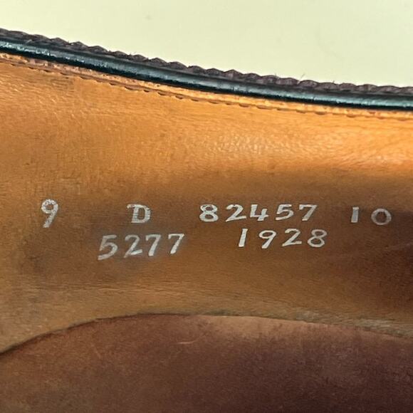 Allen Edmonds Strand Cap-Toe Brown Leather Oxford Dress Shoes Men 9 main image 10